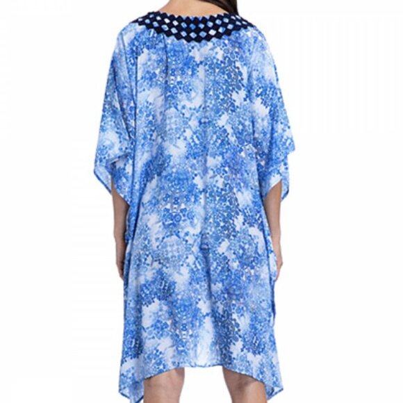 Profile by Gottex  One Size Taj Mahal Caftan Swim Cover-Up - Picture 3 of 8